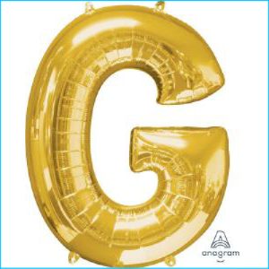 Airfill Letter G Gold 35.5cm M