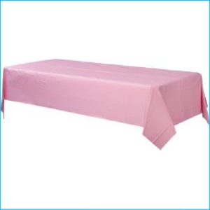 New Pink Rectangle Tablecover 1.37m x 2.