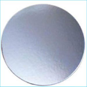 CakeCardboard Round Silver 8" UCG
