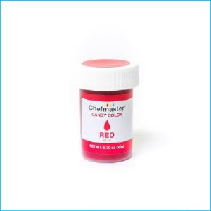 Chefmaster Candy Colour Red 20g