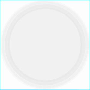 White Plastic Snack Plates Pk 20