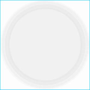 White Plastic Snack Plates Pk 20