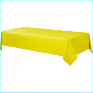 Yellow Rectangle Tablecover 1.37m x 2.74