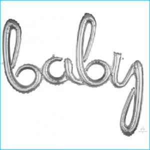 Airfill Phrase Baby Silver 99cm