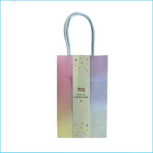 Pastel Rainbow Loot Bags Pk 5