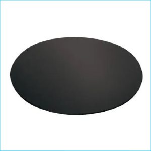Cake Board Round Black 9"