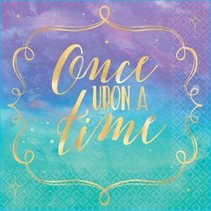 Once Upon a Time Beverage Napkins Pk 16
