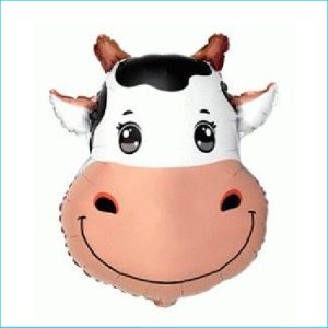 Foil Farm Animal Cow Head 56cm