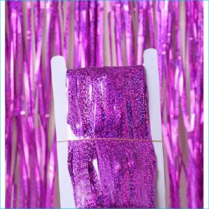 Foil Curtain Deep Purple 2m x 1m