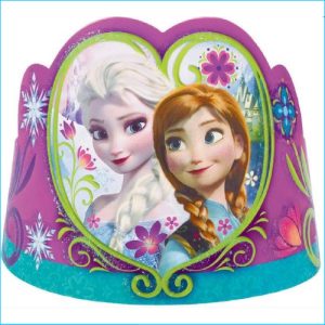 Frozen Paper Tiaras Pk 8