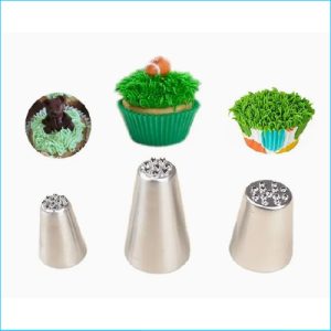 Piping Tip Grass/Hair Tip 3pcs (233) TA