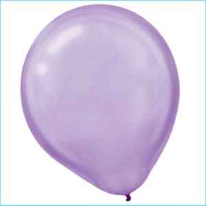 Latex Balloon Pack 15 Lavender Pearl 30c