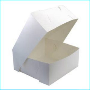 Cake Box 9" x 9" x 4"