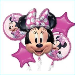 Foil Bouquet Minnie Mouse Set 5
