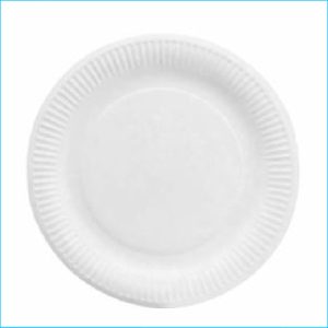 White Paper Lunch Plates PM Pk 20