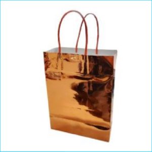Paper Bag Rose Gold 4Pk