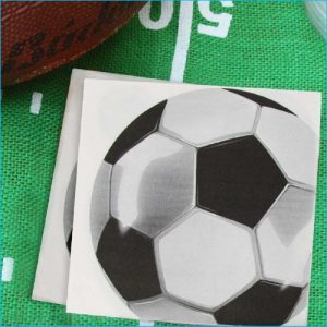 Soccer Napkin Pk 16