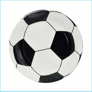 Soccer Plates Pk 8