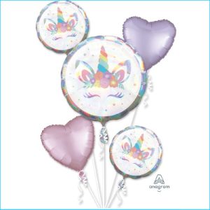 Unicorn Foil Bouquet Set 5