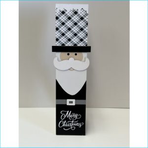 Wooden Santa Stand 48cmx11cm