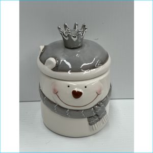 Polar Bear Cannister 15cm