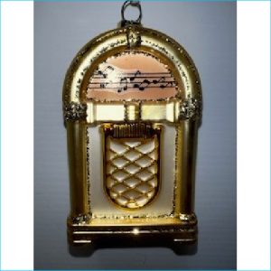 Juke Box Ornament 11cm