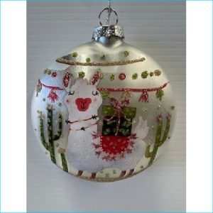 Lama Horse Ornament 10cm
