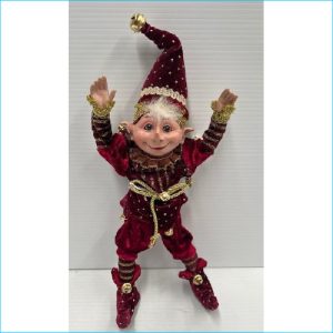 Jonte Burgundy Elf 30cm