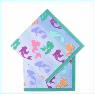 Mermaid Napkins Pk 20 PM