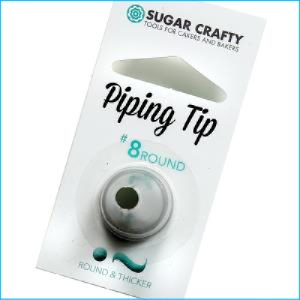 SC Piping Tip 8 Round / Thick