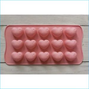 Silicone Mould Hearts 21cm