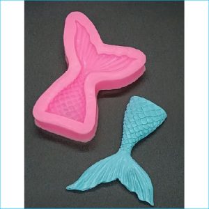 Silicone Moluld Mermaid Tail Sm 9.5cm