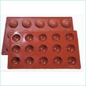 Silicone Mould Half Sphere 40mm TA