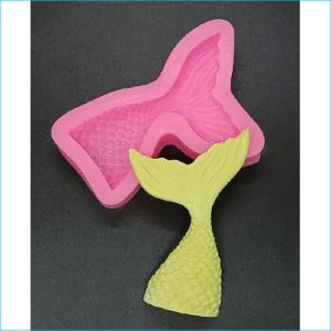 Silicone Mould Mermaid Tail Large 11.5cm
