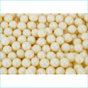 Cachous Pearly Ivory 8mm 100g UCG