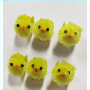 Easter Chickens Pk 6 3cm