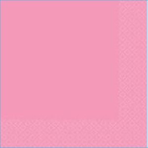 Bright Pink Dinner Napkins Pk40