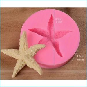 Silicone Mould Star Fish "T"