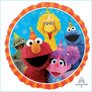 Foil Sesame Street 45cm