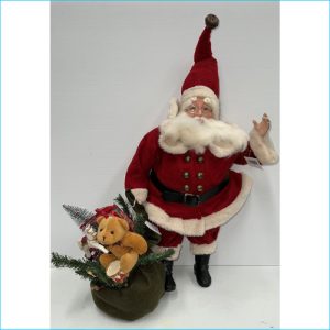 Santa with a Gift Bag 47.5cm