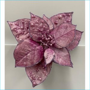 Poins Clip Glitter Lavender 22cm