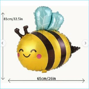 Foil 81cm Bumble Bee "T"