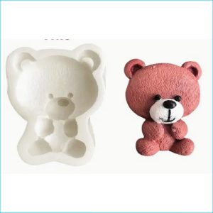 Silicone Mould Bear B 3.5"