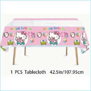 Hello Kitty Plastic Tablecover "T"