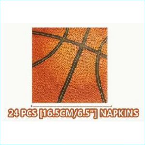 Basketball Lunch Napkins pPk 24