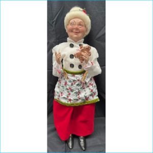 Santas Pantry Chef Mrs Clause 52.5cm