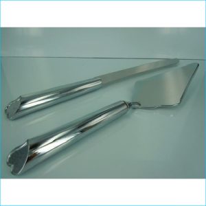 Cake Server and Knife Set Heavy Duty