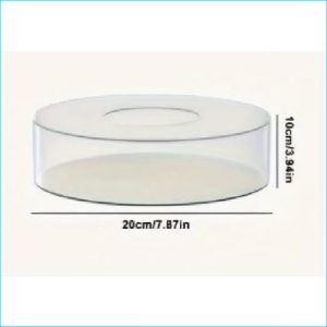 Cake Stand Clear Acrylic Round 8" Displa