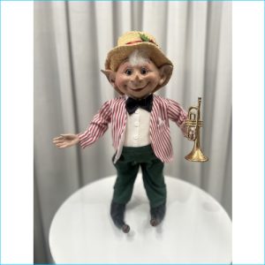 Merry Musicman Trumpet Elf 45cm
