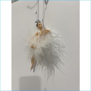 Ballerine White Orna 16cm